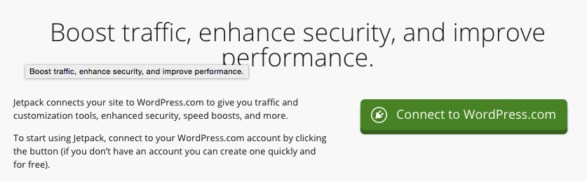 Ошибка подключения Jetpack на localhost