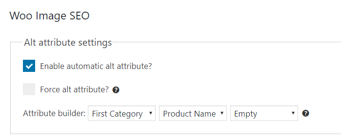 Plugin Woo Image SEO pentru optimizarea imaginilor în WooCommerce