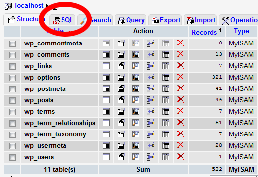 sql