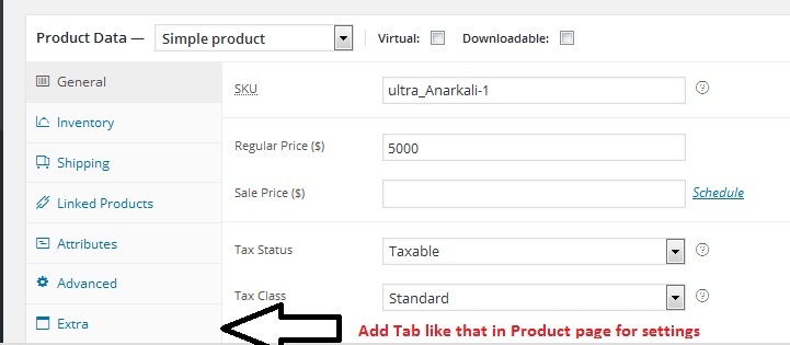 Интерфейс админки WooCommerce