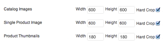 Мои настройки товаров WooCommerce