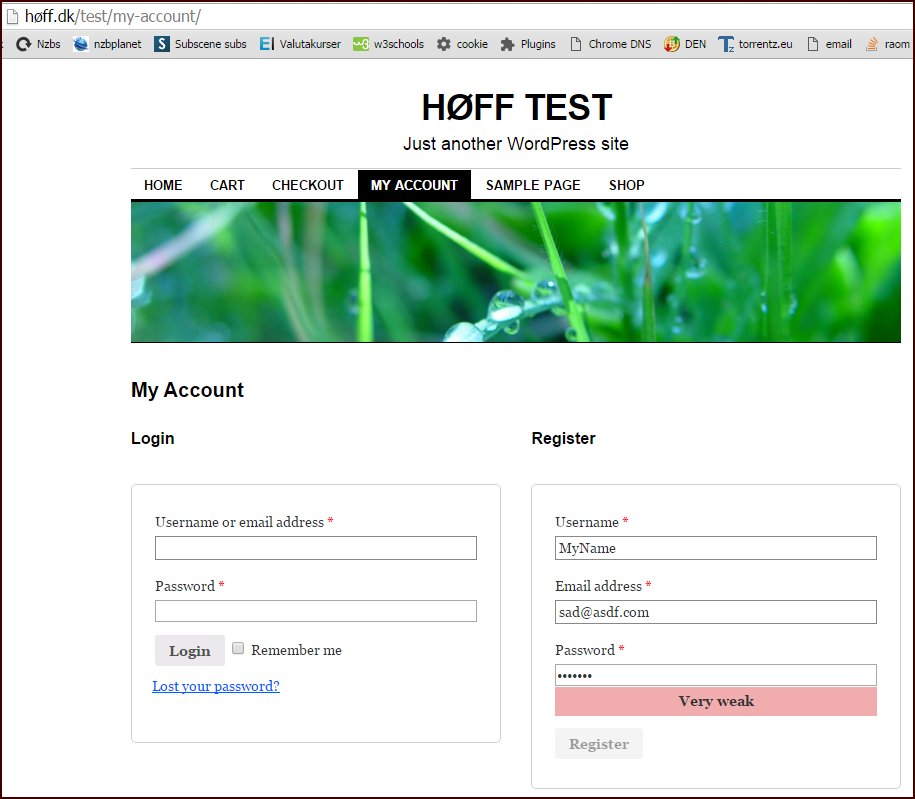 Exemplu de cerințe pentru parole puternice în WordPress