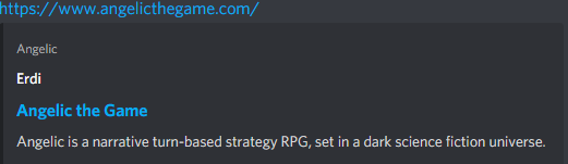 Превью ссылки в Discord с именем автора